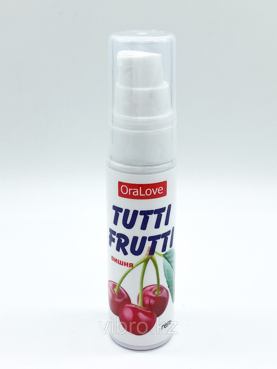 Съедобный Гель-лубрикант "Tutti Frutti" со вкусом вишни. 30мл