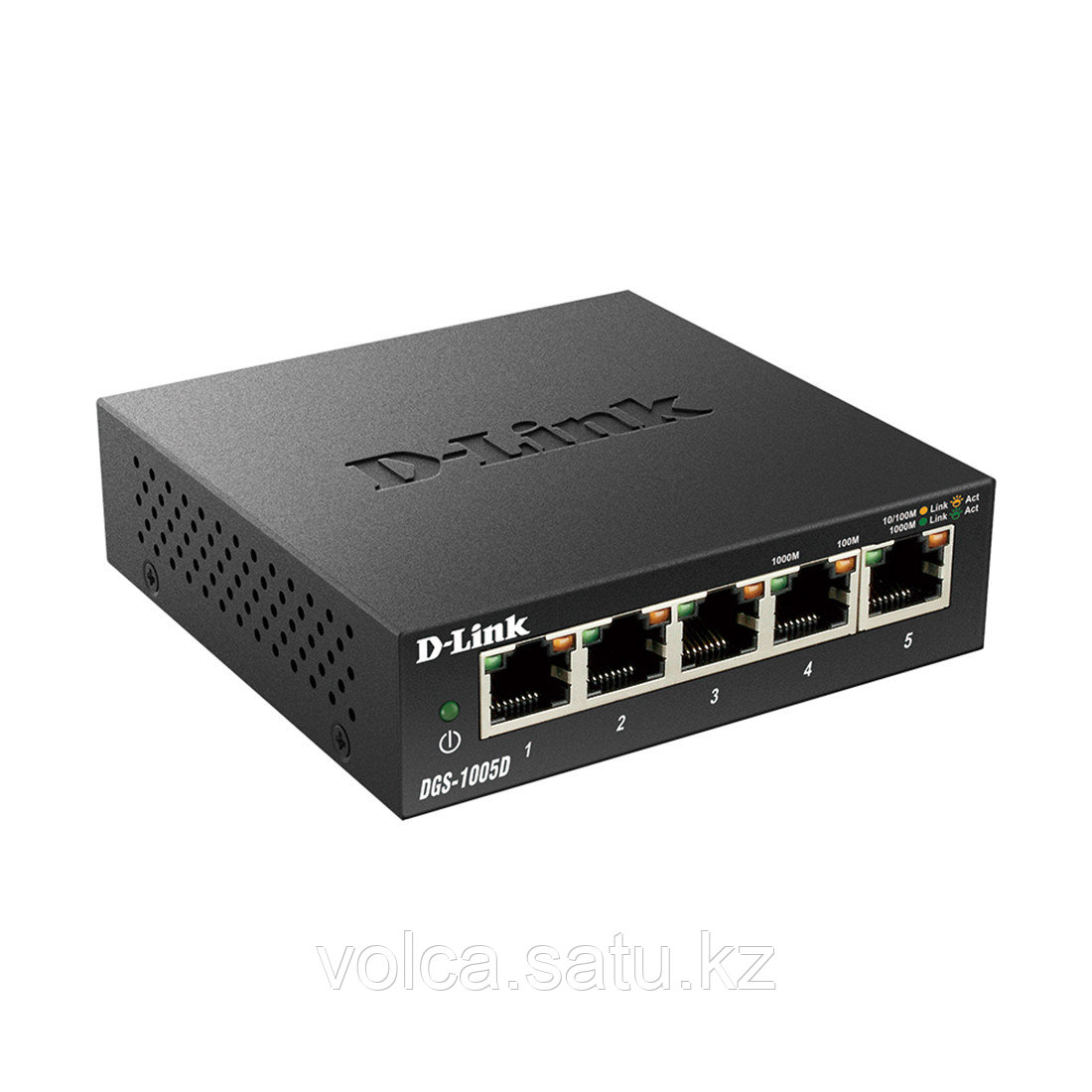 Коммутатор D-Link DGS-1005D, Неуправляемый коммутатор 5 портами 10/100/1000Base-T функцией энергосбережения