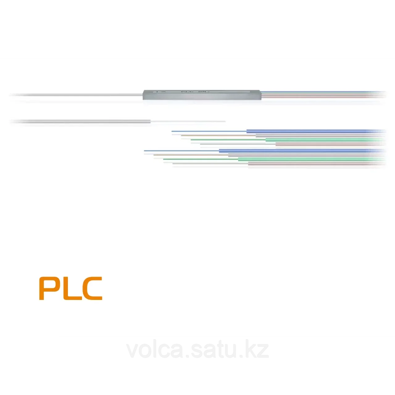Делитель оптический планарный PLC-M-1x8, бескорпусный, неоконцованный