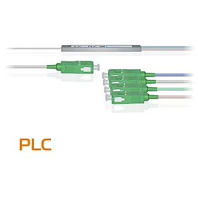 Делитель оптический планарный PLC-M-1x4, бескорпусный, разъемы SC/APC