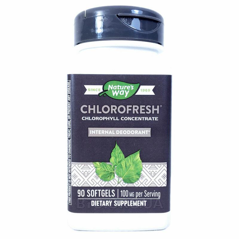 Chlorofresh Nature’s Way, 90 мягких таблеток