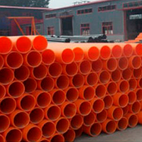 Негорючая труба из ПВХ PN25 25 мм гладкая