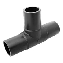 Тройник ПНД удлиненный SDR11-PN16 355х250 мм литой
