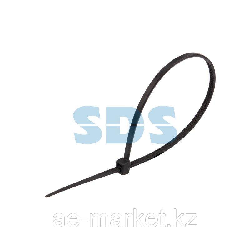 Хомут-стяжка кабельная нейлоновая REXANT 150 x2,5 мм,  черная,  упаковка 100 шт.