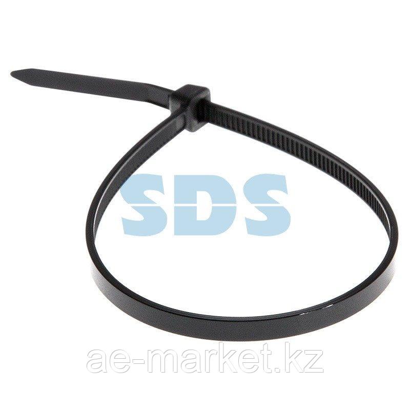 Хомут-стяжка кабельная нейлоновая REXANT 200 x3,6 мм,  черная,  упаковка 100 шт.