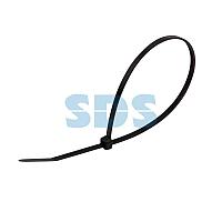 Хомут-стяжка кабельная нейлоновая REXANT 250 x3,6 мм,  черная,  упаковка 100 шт., фото 1