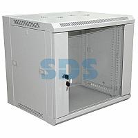 19" Настенный шкаф RexantPRO 15U 600&times;600&times;770 мм (ШxГxВ) - передняя дверь стекло,  боковые стенки