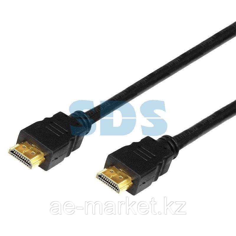 Кабель REXANT HDMI - HDMI 1.4, 10 м,  Gold (PVC пакет)