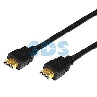 Шнур HDMI - HDMI с фильтрами,  длина 0,5 метра (GOLD) (PE пакет) PROconnect