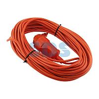 Удлинитель-шнур PROconnect ПВС 3х0.75, 30 м,  с/з,  6 А,  1300 Вт,  IP44, оранжевый (Сделано в России), фото 1