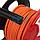 Удлинитель-шнур на катушке REXANT ПВС 3х1.0, 50 м,  4 гнезда,  с/з,  10 А,  2200 Вт,  IP20, оранжевый (Сделано, фото 4