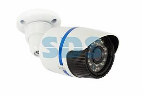 Цилиндрическая уличная камера IP 2.1Мп Full HD (1080P),  объектив 3.6 мм. ,  ИК до 30 м. ,  12В/PoE