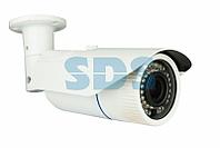 Цилиндрическая уличная камера IP 2.1Мп Full HD (1080P),  объектив 2.8-12 мм. ,  ИК до 40 м. ,  12В/PoE, фото 1