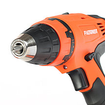 Дрель-шуруповерт аккумуляторная PATRIOT BR 140Li, две батареи Li-Ion 14.4V, 1,5 Ah, 47 Нм, большой к, фото 3