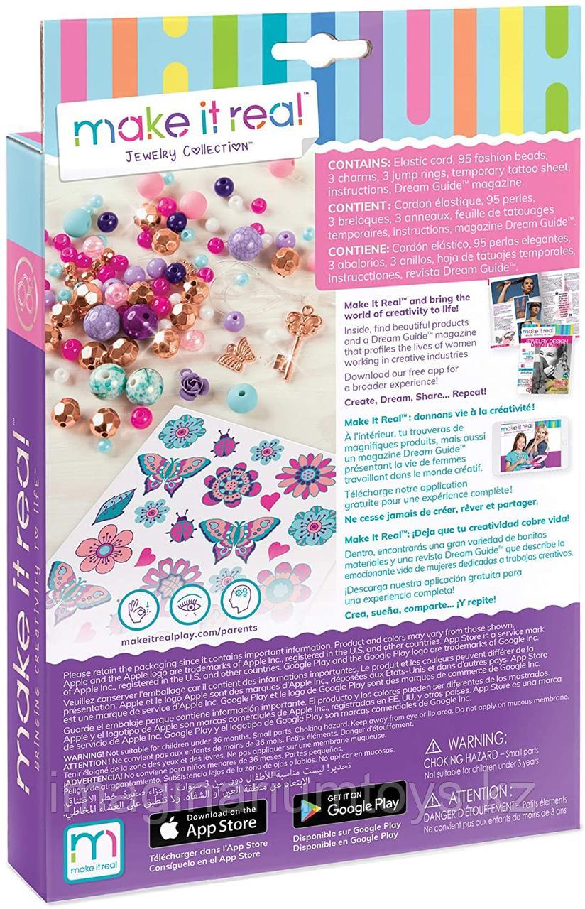 Набор для создания браслетов для девочек MAKE IT REAL Bedazzled Charm Bracelets - фото 3 - id-p92026228