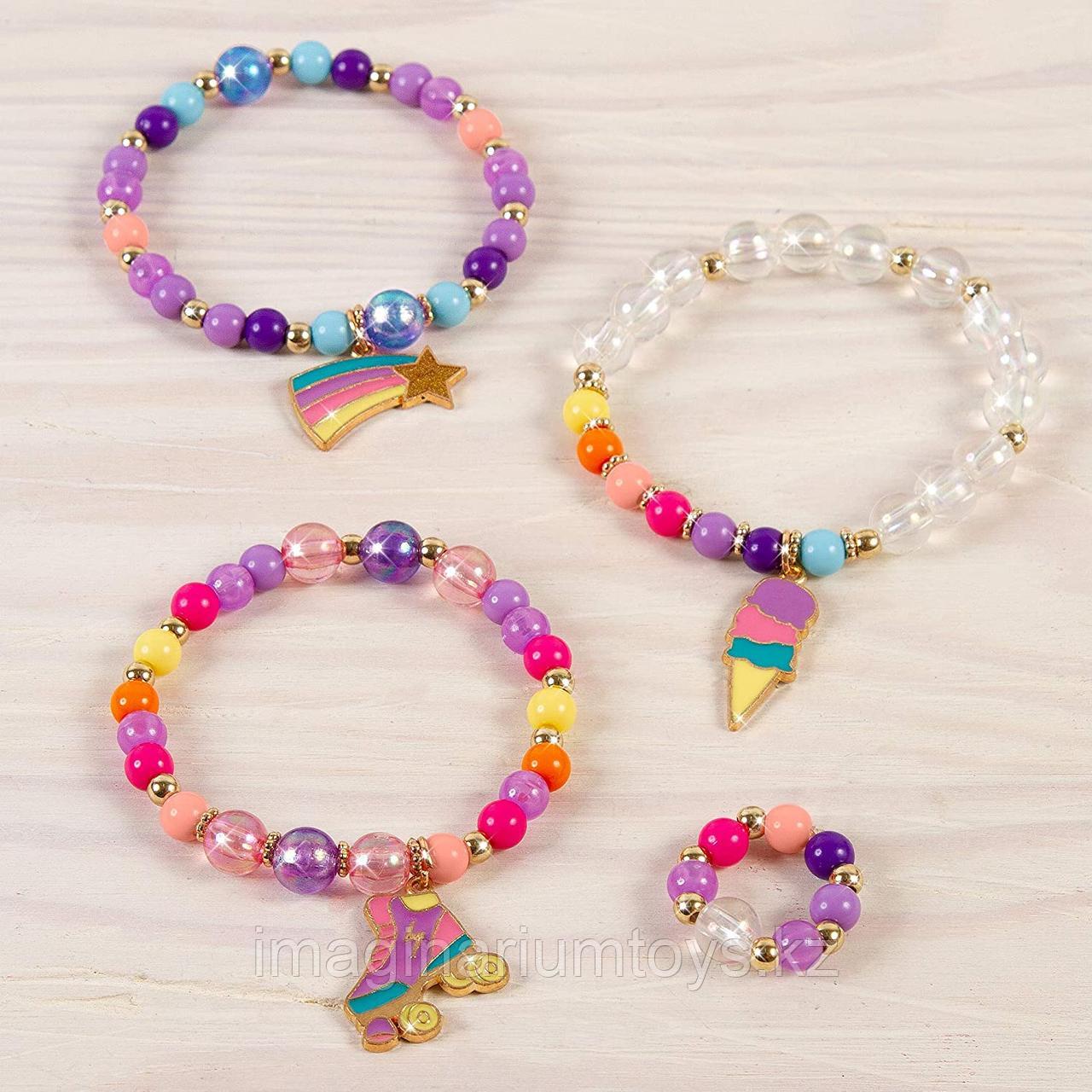 Набор для создания браслетов для девочек MAKE IT REAL Rainbow Dream Jewelry - фото 5 - id-p92026235