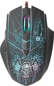 Мышь игровая Defender Doom Fighter GM-260L оптика,6кнопок,800-3200dpi