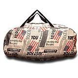 Тент-чехол с подкладкой всесезонный с сумкой «Америка» для защиты автомобиля (Внедорожник), фото 4