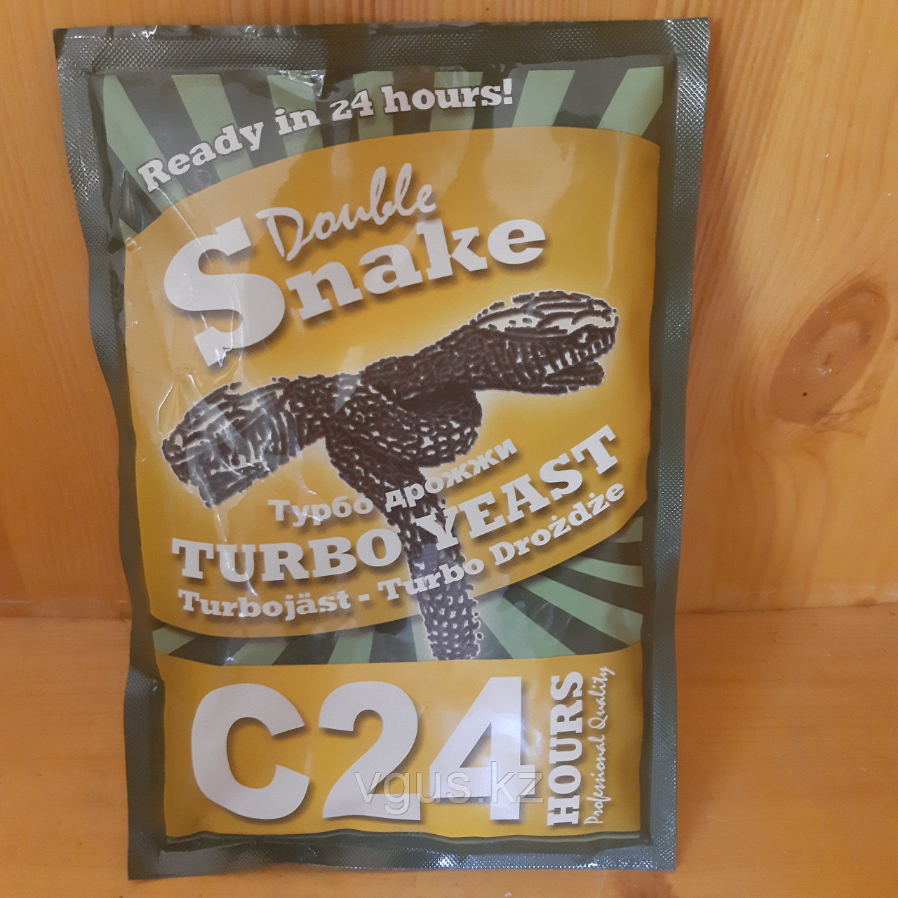 Дрожжи Double Snake C24 Turbo yeast 175гр. - фото 1 - id-p89185225