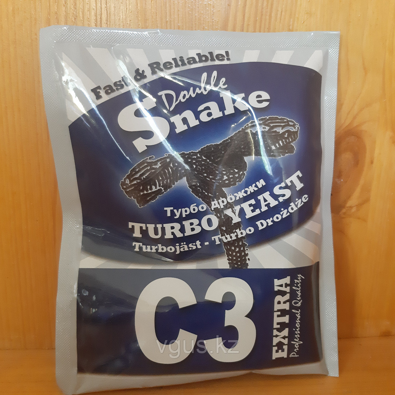 Дрожжи Double Snake C3 Turbo yeast 90гр.