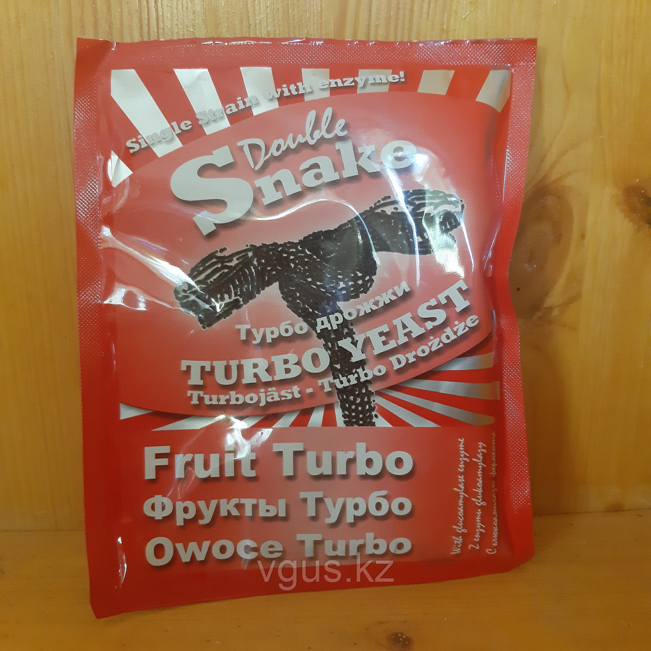 Дрожжи Double Snake Fruit Turbo yeast 49гр.