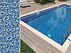 Пвх пленка CGT Oceanstone Slip для бассейна (Алькорплан, мраморная противоскользящая), фото 4