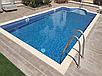Пвх пленка CGT Oceanstone Slip для бассейна (Алькорплан, мраморная противоскользящая), фото 5
