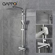 Gappo   G2418-1 Душевая стойка хром