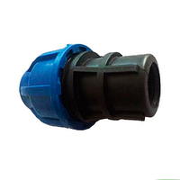 Муфта ПНД с внутренней резьбой PN10 90х2-1/2“ мм