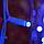 Гирлянда "Светодиодный Дождь" 2х1,5м,  постоянное свечение,  белый провод "КАУЧУК",  230 В,  диоды СИНИЕ,  360, фото 3