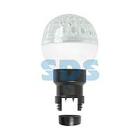 LED Лампа строб вместе с патроном для белт-лайта &Oslash;50мм белая