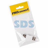 Переходник USB PROconnect,  штекер USB-A - штекер USB-А,  1 шт. ,  пакет БОПП