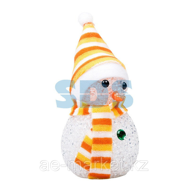 Фигура светодиодная "Снеговик" 17см, RGB - фото 5 - id-p92041844
