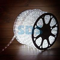 Дюралайт LED, постоянное свечение (2W) - белый, 24 LED/м &Oslash;10мм, бухта 100м