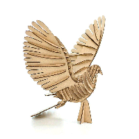 3D Конструктор - модель "Голубь"
