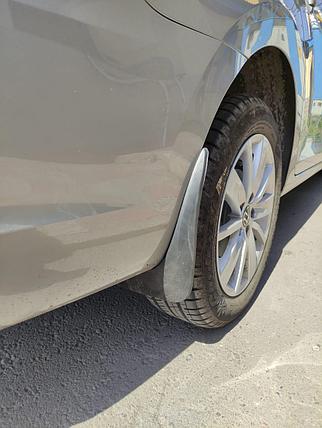 Брызговики для Volkswagen Polo (2020-н.в.) задние (пара), фото 3