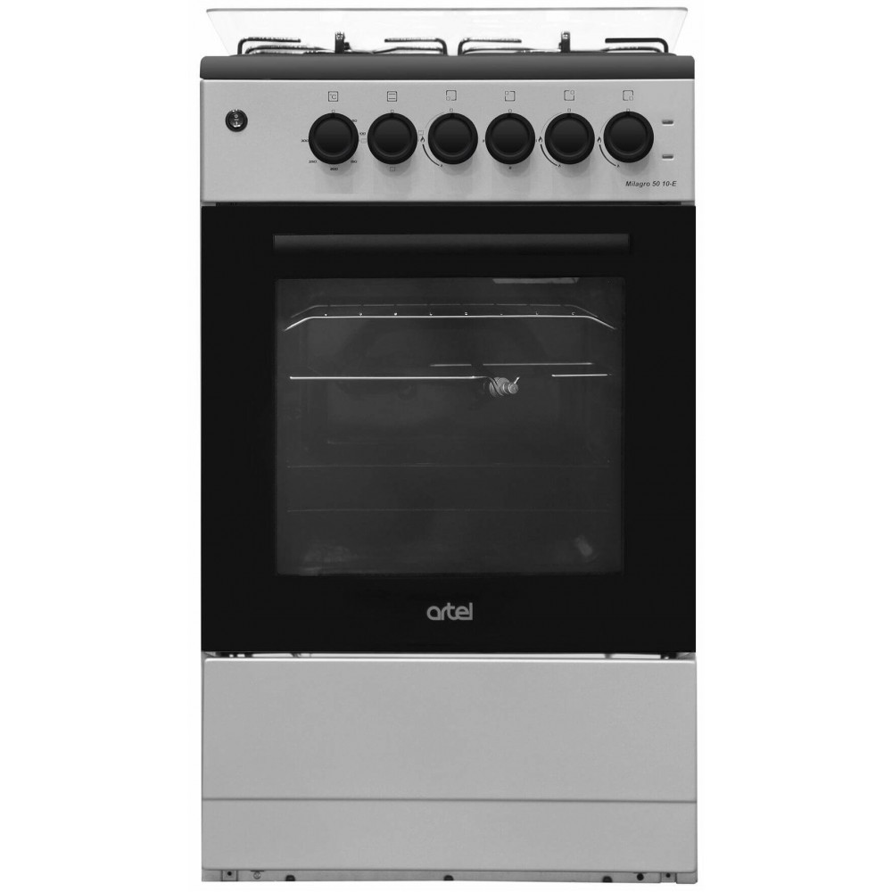 Плита газовая электрическая  Artel MILAGRO 50 10-E (серый)