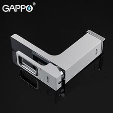 GAPPO G1017-8 Смеситель д/раковины белый/хром, фото 3