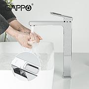 GAPPO G1018-2 Смеситель д/раковины высокий хром