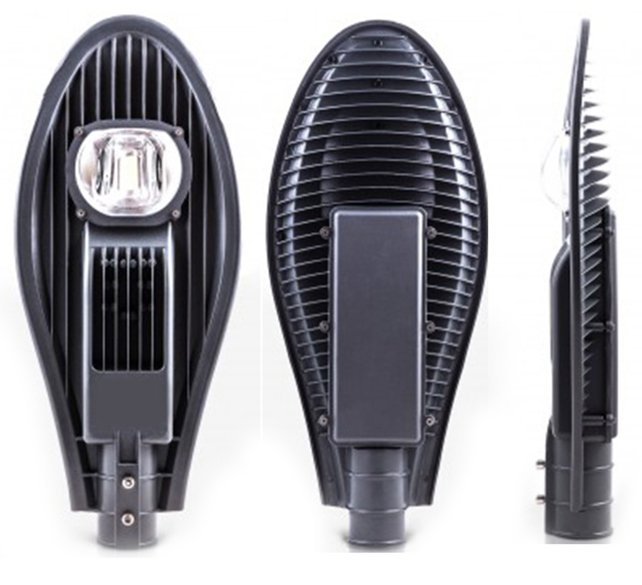 Консольный уличный светодиодный светильник 50 w СКУ Кобра. Уличный фонарь на кронштейн. LED светильник Кобра