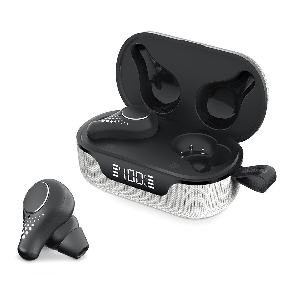 Bluetooth гарнитура Olmio TWE-07, серый