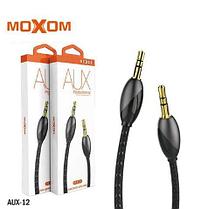 Аудиокабель медный AUX-AUX MOXOM {mini jack 3,5мм} (1 метр)