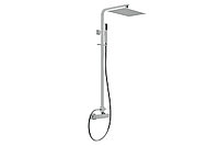 Смеситель Teorema GOSSIP 96270110393 душевая система ( тропический дождь+лейка металлическая ), хром