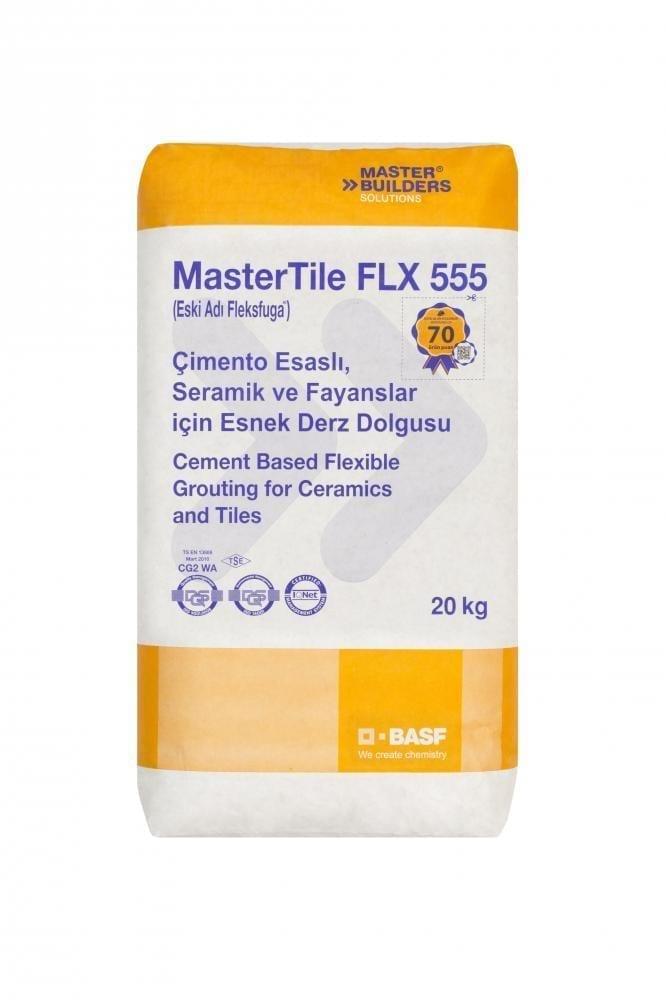 Клеящий раствор для керамики MasterTile FLX 555 серый (Fleksfuga grey)