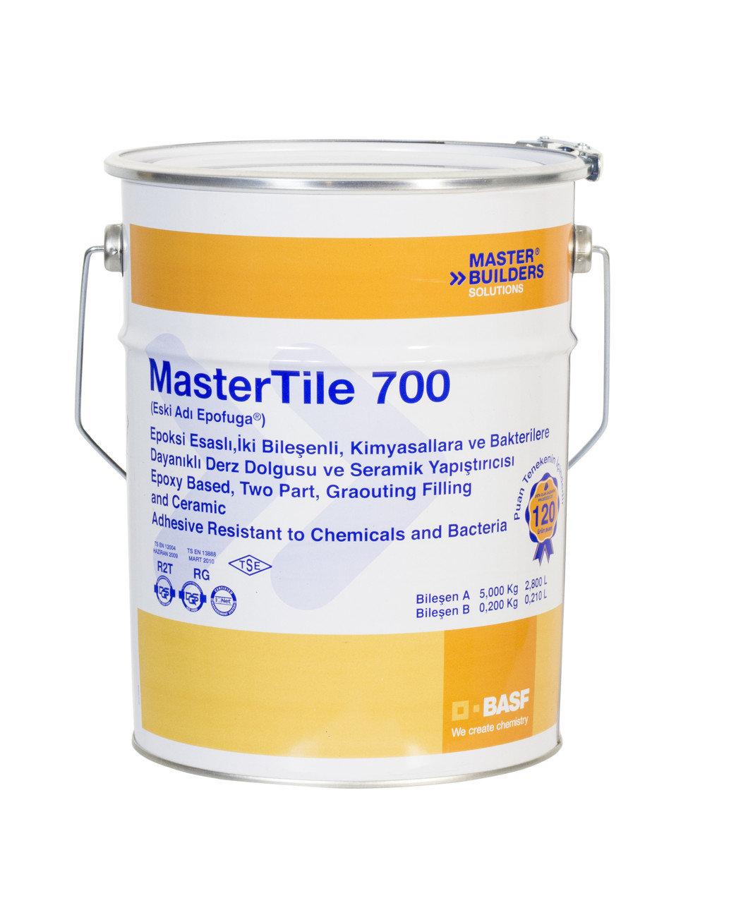 Клеящий раствор для керамики MasterTile EPO 700 / (EPOFUGA) серый /белый