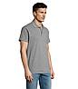 Футболка Поло Sols Summer ll M, серый-меланж, фото 4