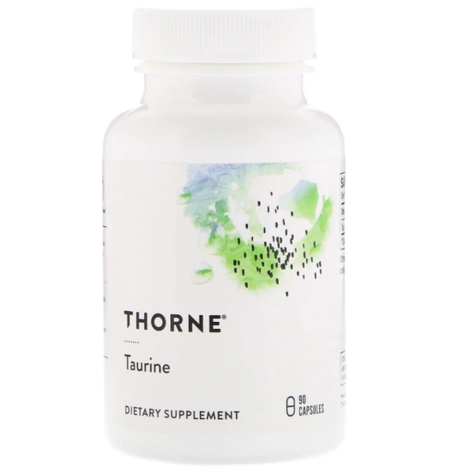 Thorne Research, Таурин, 90 капсул