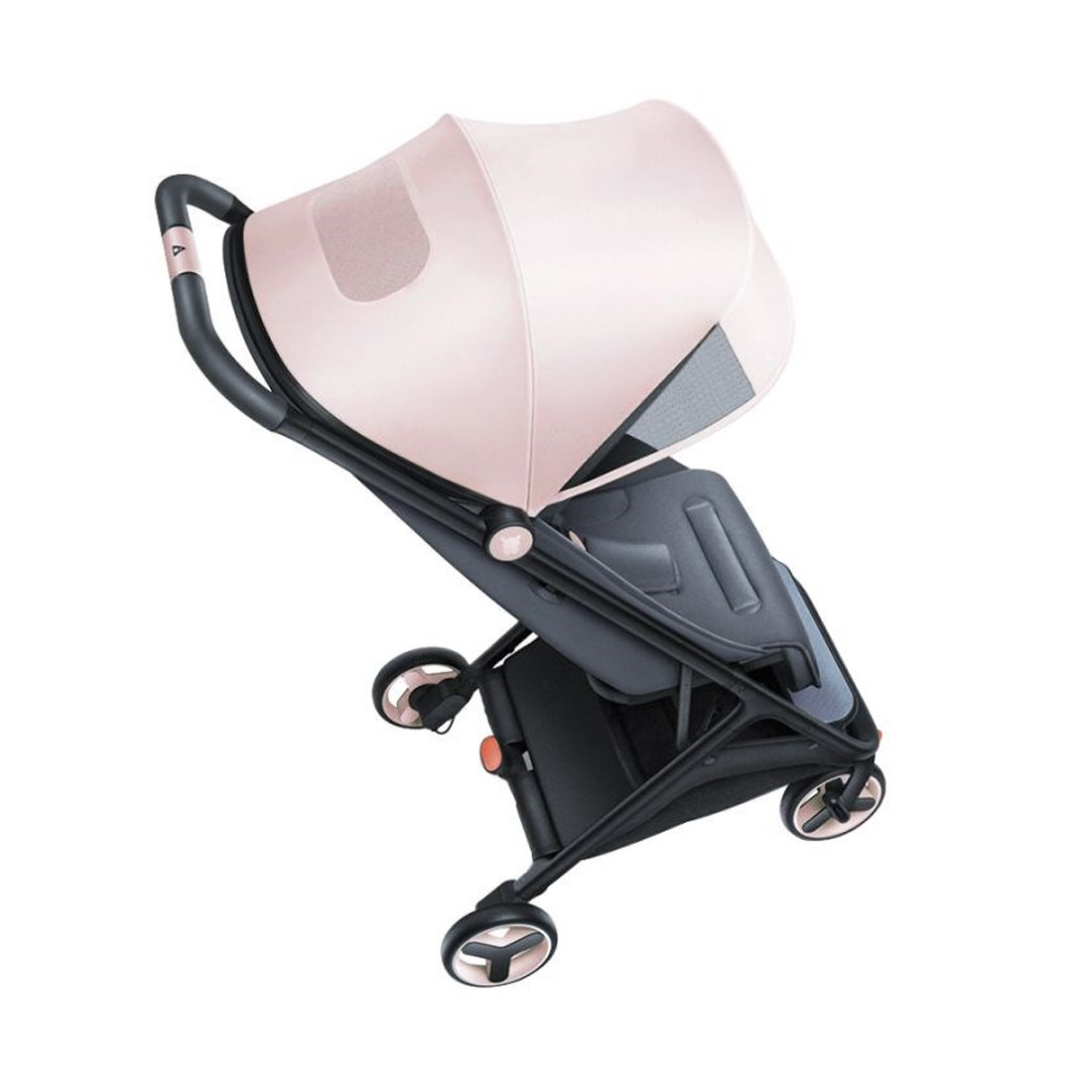 Детская коляска Xiaomi MITU Folding Stroller Розовый - фото 3 - id-p92080578