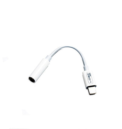 Кабель AUX iPhone Lightning 8-pin (M) - 3.5 mm jack (F), мини, для iPhone, iPad