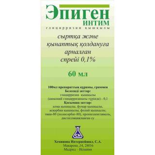 Эпиген интим 60 мл спрей